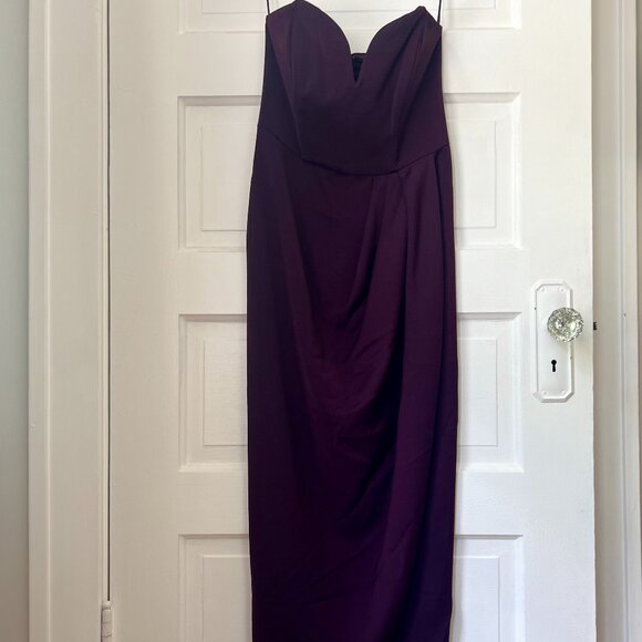 Shona Joy Strapless Dress - Picture 1 of 6